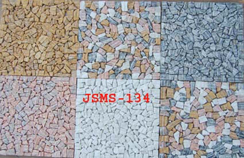 Stone Mosaic Tiles Crazy Pattern for Exterior and Interior Wall